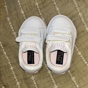 Polo by Ralph Lauren White Kids Sneakers